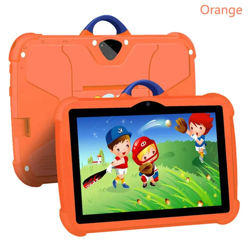 Nouveau modèle Tablette pour enfants 7 pouces Core 4 Go de RAM 64 Go de ROM Android Apprentissage Jeux éducatifs Tablettes Cadeaux pour enfants Filles / Garçons - Soldes-ShopOnline