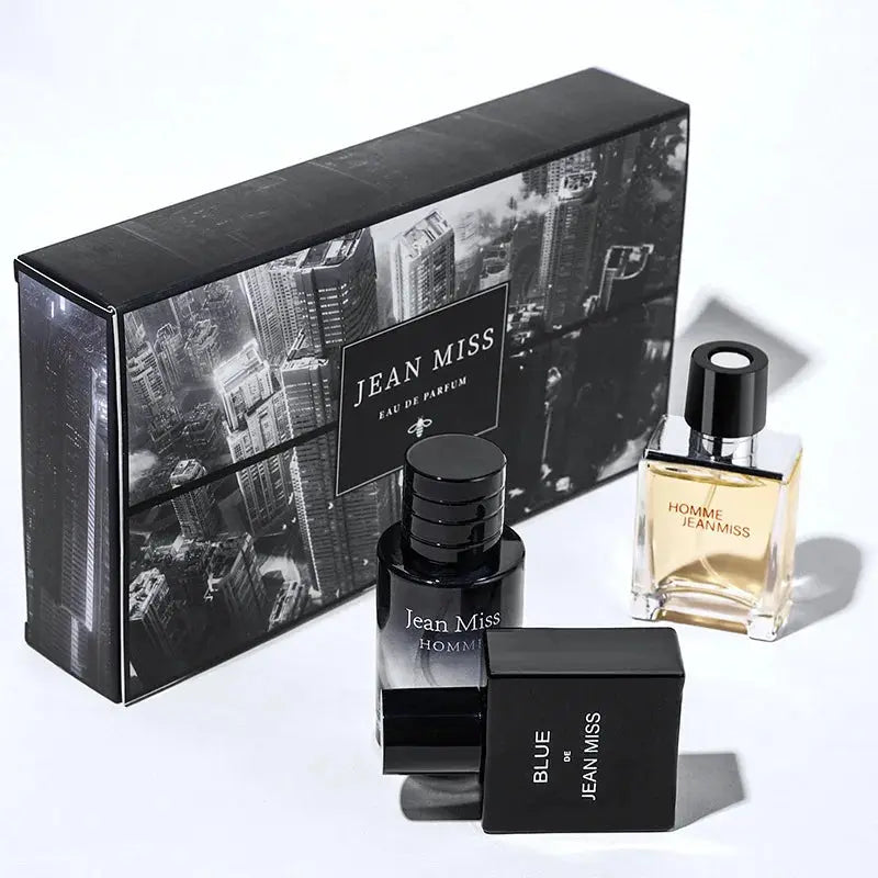 Ensemble de parfums sauvages pour hommes 30 ml x 3 Eau de Toilette Coffret cadeau pour hommes Parfum masculin à coulée longue pour un usage quotidien et les occasions spéciales coffret à offrir idée de cadeau pour hommes - Soldes-ShopOnline
