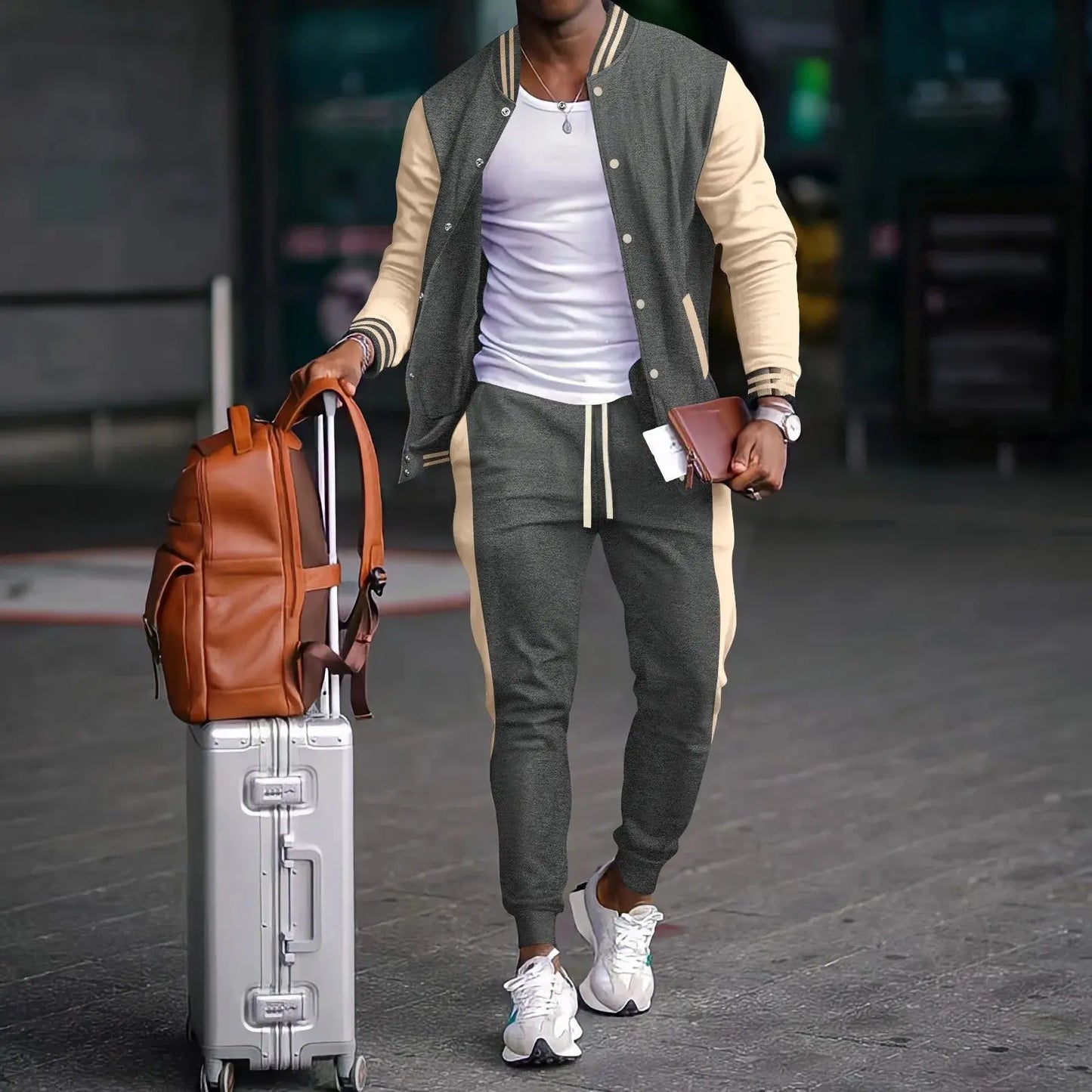 2025 nouvel uniforme de baseball de printemps et d’automne pour hommes avec veste cardigan à bouton pour jeunes de loisirs tenue décontractée pour homme garçon idée de cadeau à Prix Discount - Soldes-ShopOnline