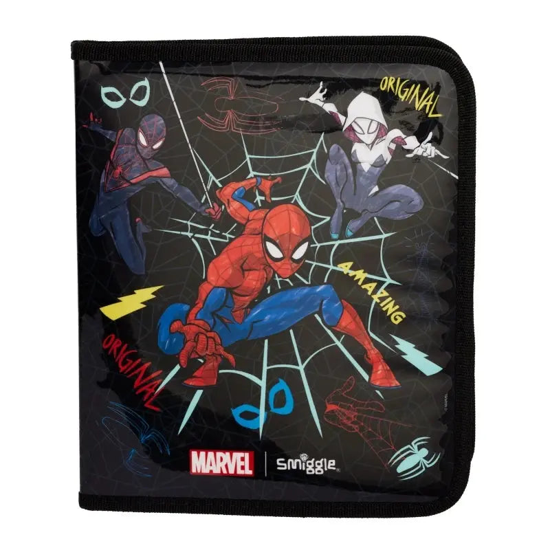 Ensemble sac à dos Cartable d’école Marvel Spider-man Enfants Papeterie Étudiant Sac d'école Sac à lunch Boîte à Pique-Nique Portefeuille Boîte à Crayons Tasse d'eau Cadeau étudiant idéal pour sortie scolaire enfants - Soldes-ShopOnline