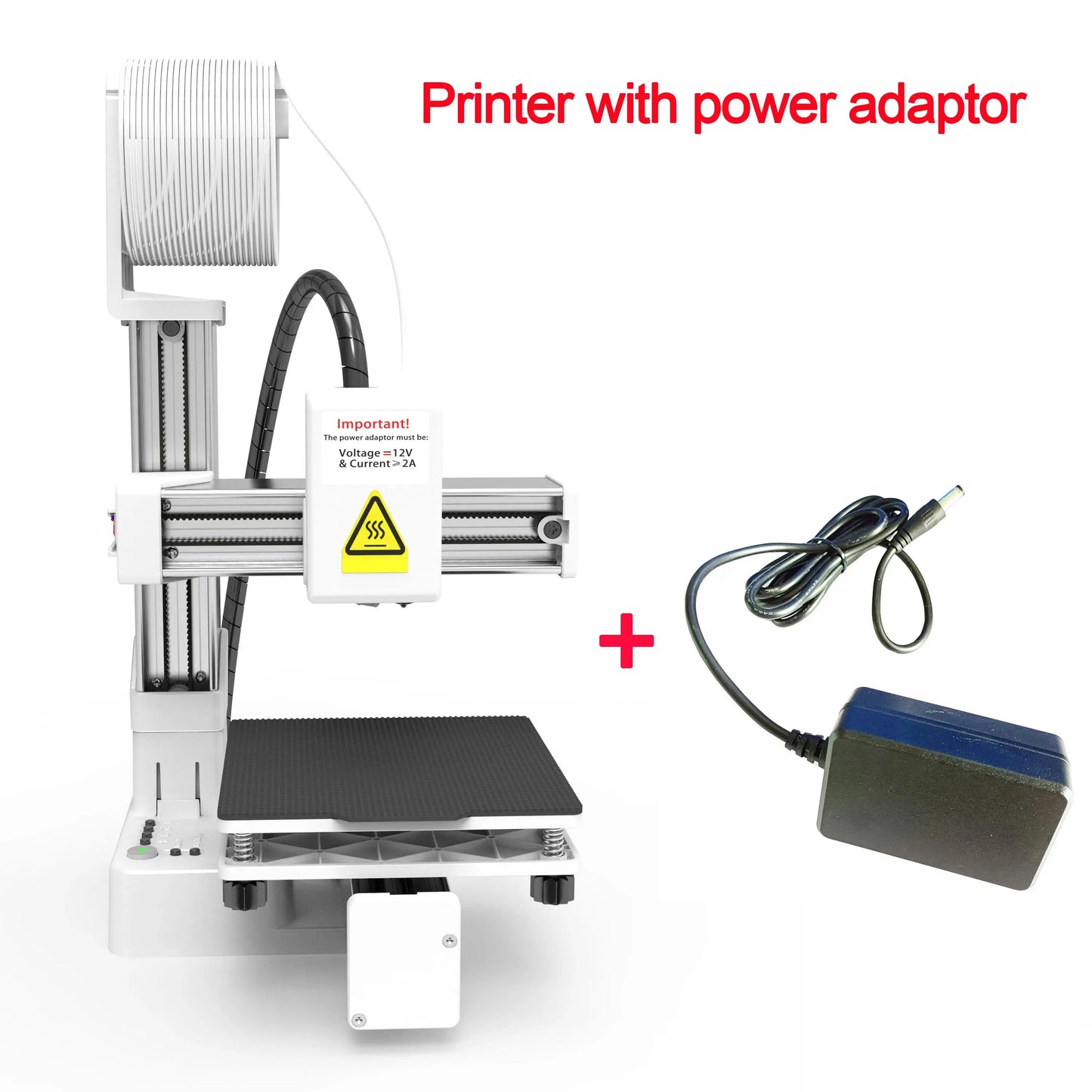 Imprimante 3D EasyThreed d'entrée de gamme Compatible avec le filament PLA TPU 1,75 mm avec adaptateur secteur enfants / adultes à Prix Discount - Soldes-ShopOnline
