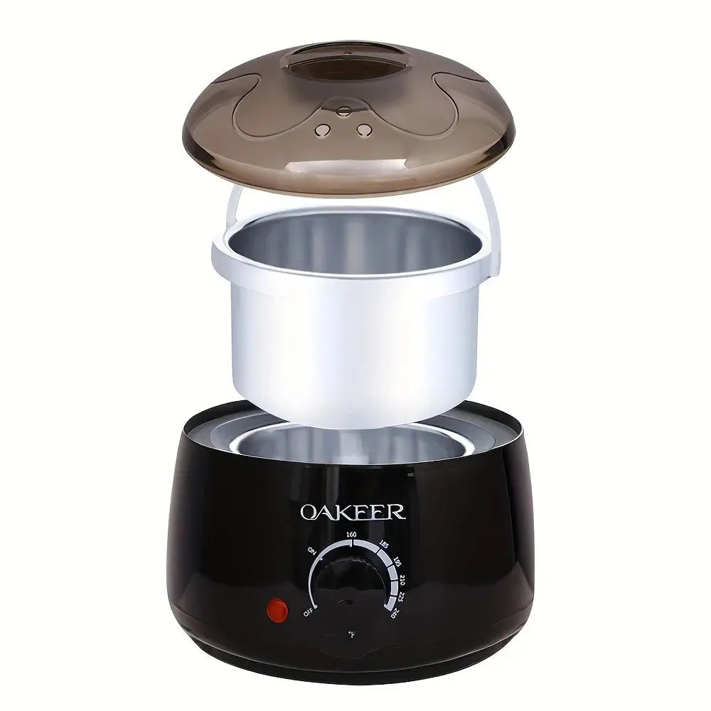 Machine de fusion de cire noire de 200 ml + ensemble de grains de cire de 200 g, chauffage de cire, épilation à la cire et machine de thérapie de cire à machine épilation prix discount - Soldes-ShopOnline
