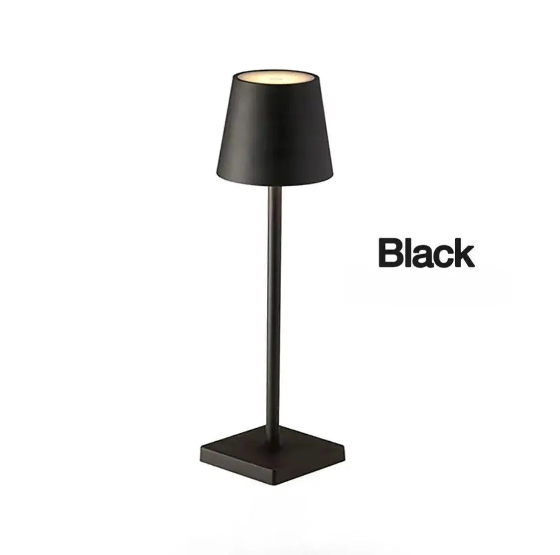 Lampe de table LED Touch Sensor Bureau Veilleuse Lampe de lecture sans fil rechargeable pour hôtel Bar Restaurant Chambre Décor Lumière Femme/Homme - Soldes-ShopOnline