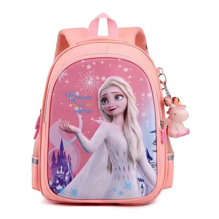Sac à dos Disney Frozen pour les filles de 3 à 7 ans Mignon Cartoon Light Waterproof Queenofsnow La Reine des Neiges Sac à dos Cadeaux d'anniversaire Rentrer scolaire sac à dos La Reine des neiges pour Filles - Soldes-ShopOnline