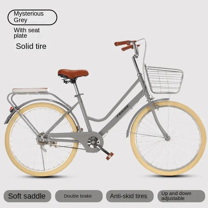 Cooya \ Vélo pour femmes, adulte simple, Vélo d’étudiant, Vélo vintage,vélo pour Filles / Femmes Nouveau, 24 « , 26 » à Prix Discount - Soldes-ShopOnline