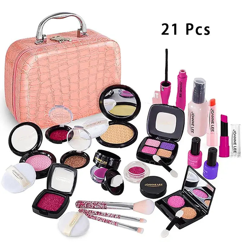 Simulation Cosmétiques Set kit Enfants Play House Jouets Simulation Maquillage Rouge à lèvres Peinture à ongles Jouets éducatifs Faire semblant Maquillage Filles Jeu - Soldes-ShopOnline