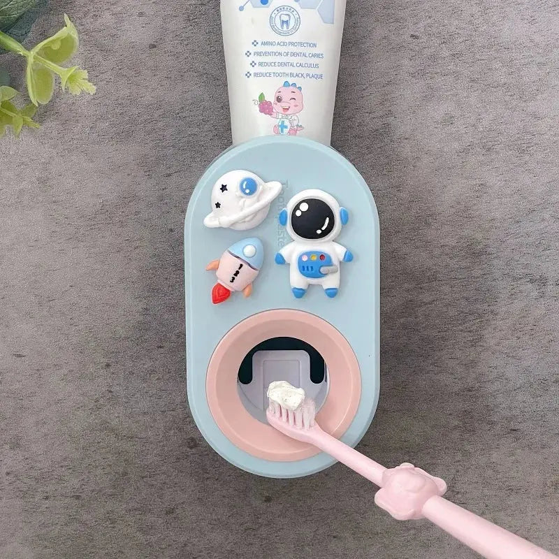 Distributeur de dentifrice Presse-Dentifrice automatique, distributeur de dentifrice, porte-dentifrice, type mur suspendu, pas de poinçonnage garçon et fille à Prix Discount - Soldes-ShopOnline