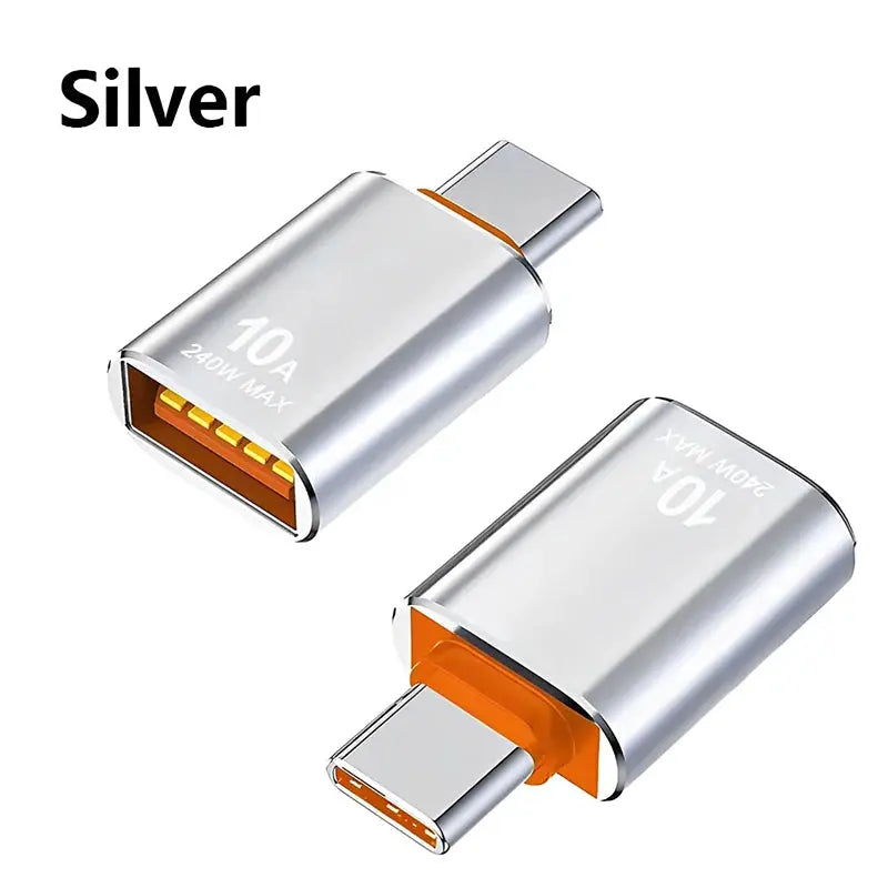 Adaptateur de type C vers USB 3.0 Charge en métal Lumière de lecture de fichier de transmission de données stable pour Iphone Macbook Xiaomi Samsung Connector Android Apple - Soldes-ShopOnline