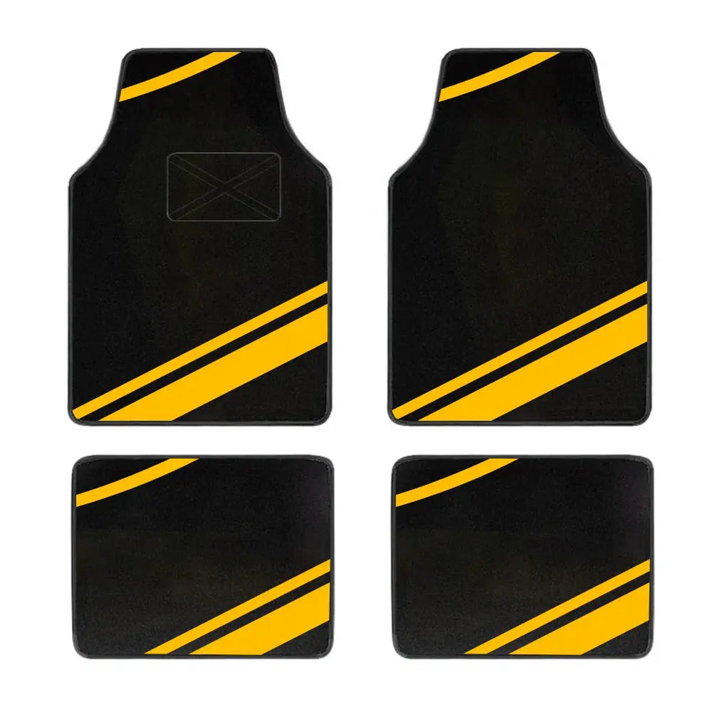 4pcs Tapis de sol de voiture Tapis universel Ensemble kit complet Auto Accessoires Automobile tapis de sol voiture voitures accessoires auto à Prix Discount - Soldes-ShopOnline