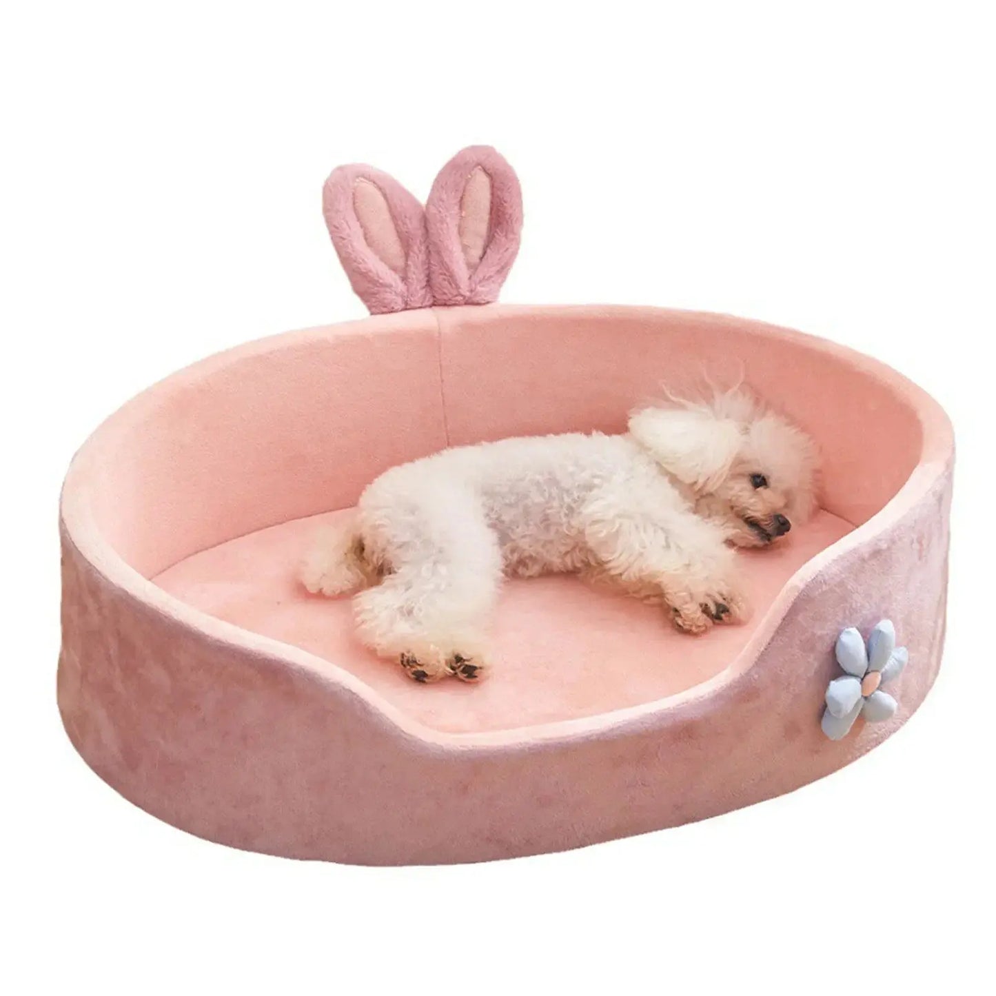Lit doux pour animaux de compagnie détachable lavable Chien dormir Très doux Confortable Chaud Tapis pour chat Quatre saisons Lits détachables pour animaux de compagnie chic Fournitures - Soldes-ShopOnline