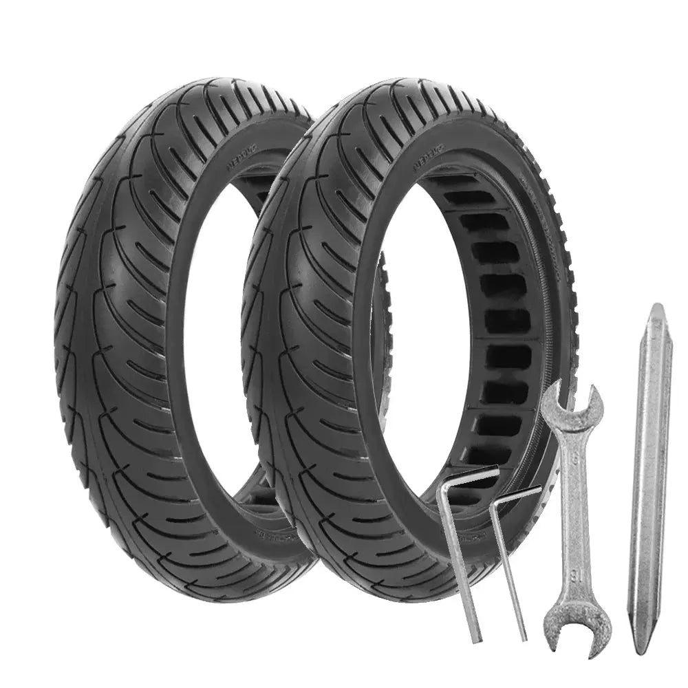 Pneu en nid d'abeille de 8,5 pouces Pneus de sol pour Xiaomi / Pro Scooter électrique e-scooter trottinettes électrique Anti-explosion Amortisseur Roues de secours amortissantes - Soldes-ShopOnline