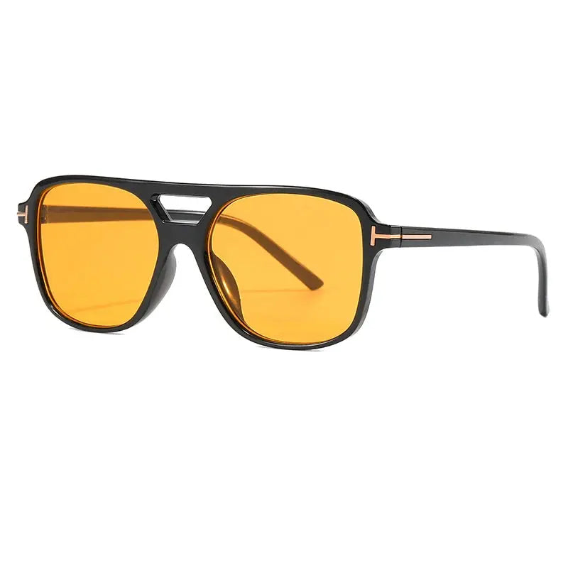 Cyclisme Nouvelle mode Pilote Lunettes de soleil Femmes Double pont Lunettes de soleil surdimensionnées Lunettes ovales Lunettes de soleil classiques Candy Color Design Lunettes à Prix Attractif - Soldes-ShopOnline