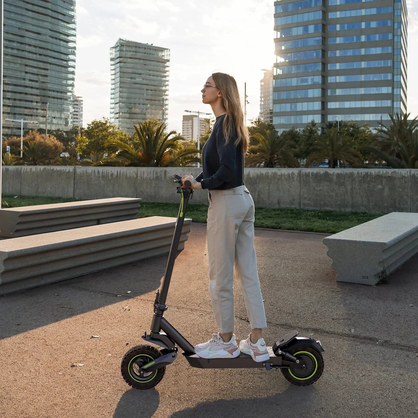 Isinwheel S10Max Trottinette électrique adultes 45 KM/H 1000W 48V 15Ah Mixte tout terrain led clignotant longue autonomie Tout Terrain E-Scooter S10 Max à Prix Discount - Soldes-ShopOnline