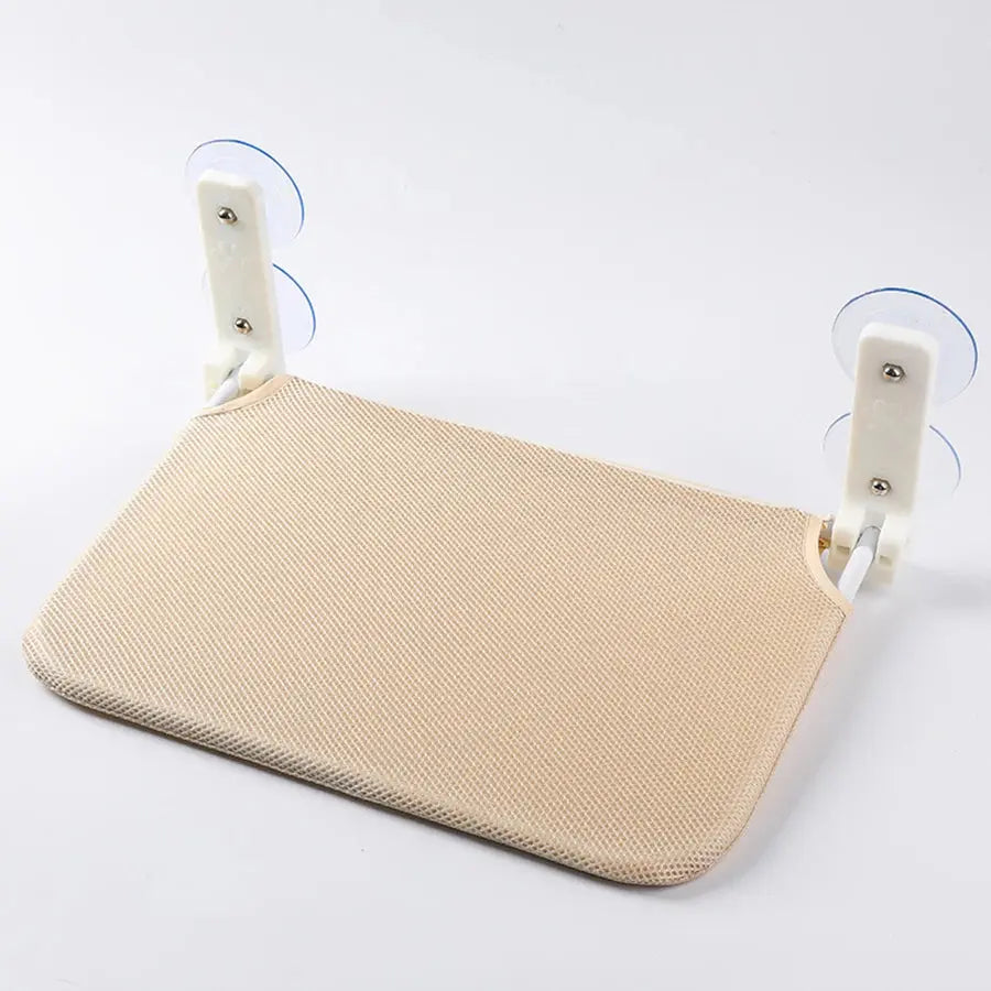 Hamac pour Chat Ventouse Assemblage gratuit hamac pour chat pliant en peluche maille fenêtre pour chats plate-forme de saut de mur double ventouse hamac pour chat - Soldes-ShopOnline