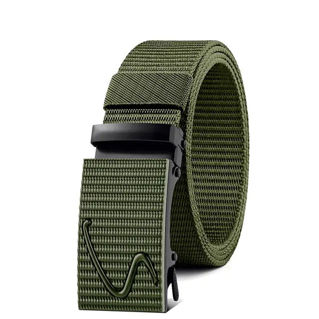 Ceinture pour hommes Armée Militaire Tactique Nylon Ceinture de chasse pour hommes 100/110/120/130/140/150/160cm/ - Soldes-ShopOnline