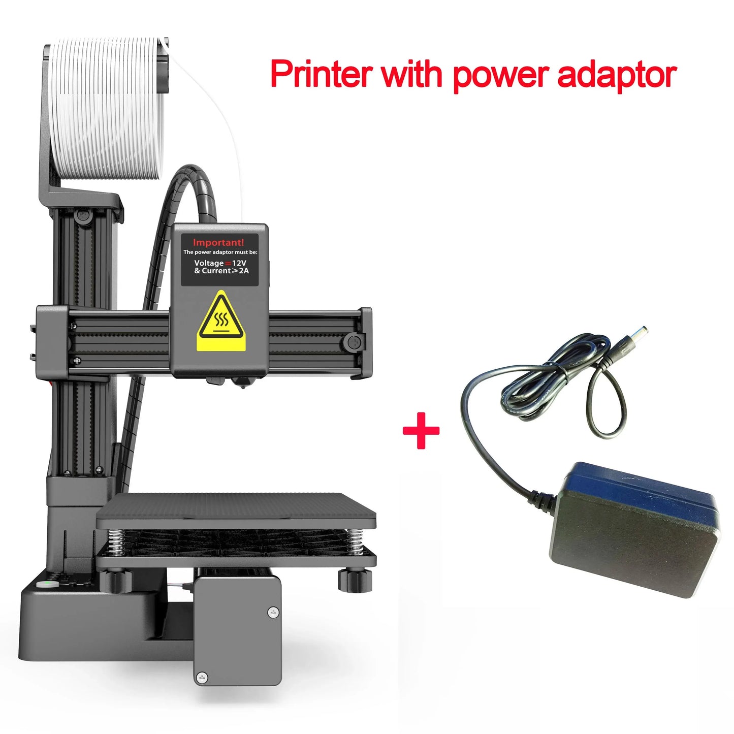 Imprimante 3D EasyThreed d'entrée de gamme Compatible avec le filament PLA TPU 1,75 mm avec adaptateur secteur enfants / adultes à Prix Discount - Soldes-ShopOnline