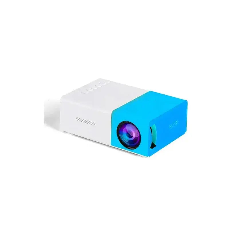 YG300 Mini Projecteur Portable Projecteur Wifi Smart 1280 720P Full HD Bureau Home Cinéma Vidéo Mini Projecteur Mobile Projection Film Match Jaune/Noir/Bleu 4K - Soldes-ShopOnline