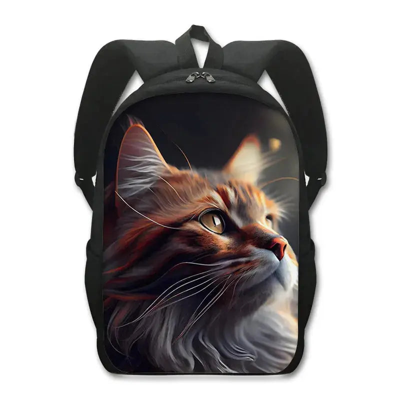 Sac à dos de chat mignon Chat persan/siamois Sacs d'école pour enfants pour adolescents Sacs à dos pour ordinateur portable de chat britannique écossais Sac à dos de livre de chaton - Soldes-ShopOnline