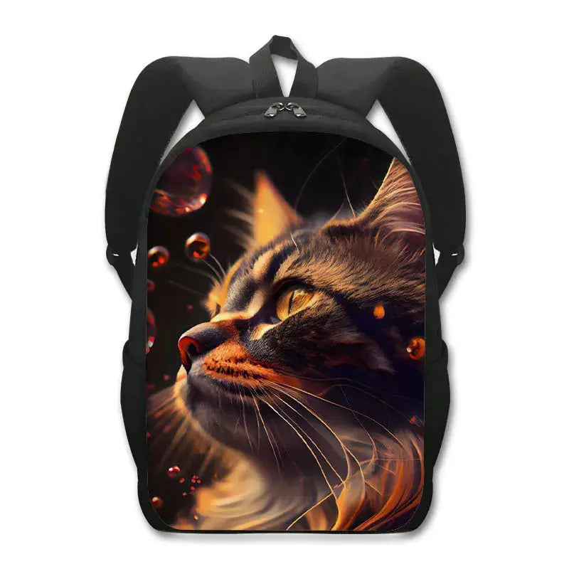 Sac à dos de chat mignon Chat persan/siamois Sacs d'école pour enfants pour adolescents Sacs à dos pour ordinateur portable de chat britannique écossais Sac à dos de livre de chaton - Soldes-ShopOnline