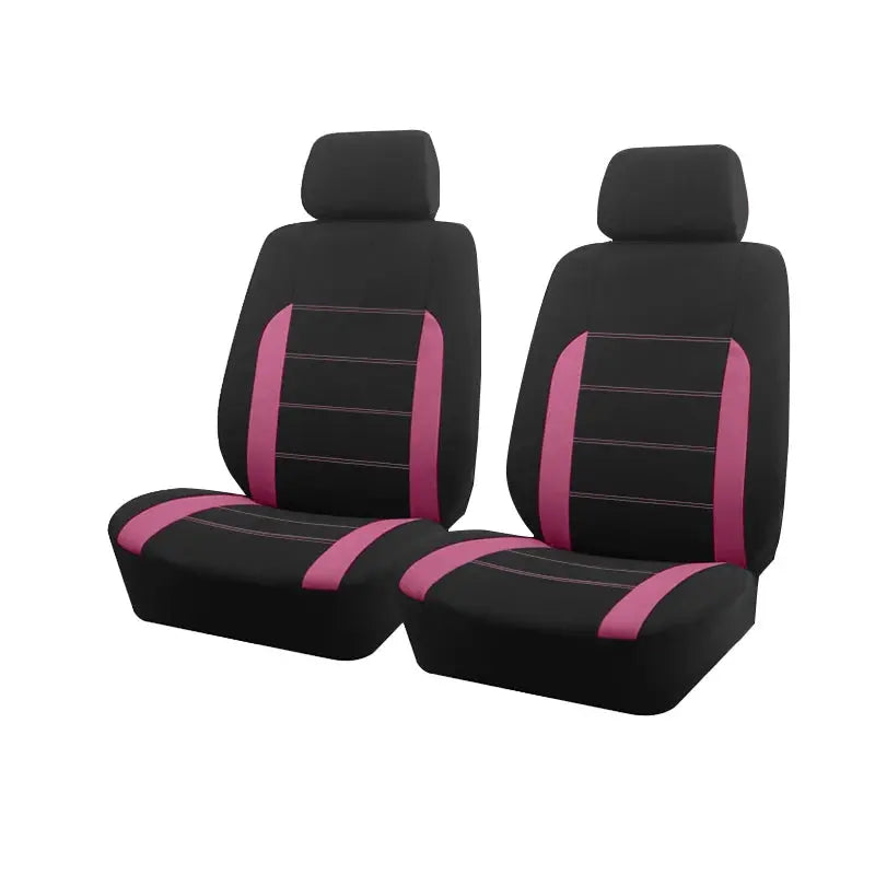 AUTO PLUS Housses de siège de voiture en tissu universel Adaptées à la plupart des voitures SUV Camion Van Accessoires de voiture Housses de siège intérieures Voiture - Soldes-ShopOnline