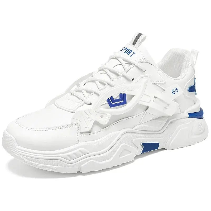 Chaussures à hauteur croissante Chaussures à semelle épaisse Coussin d'air Semelle intérieure confortable Sneeaker absorbant les chocs Support de cheville antidérapant pour Hommes Garçon - Soldes-ShopOnline
