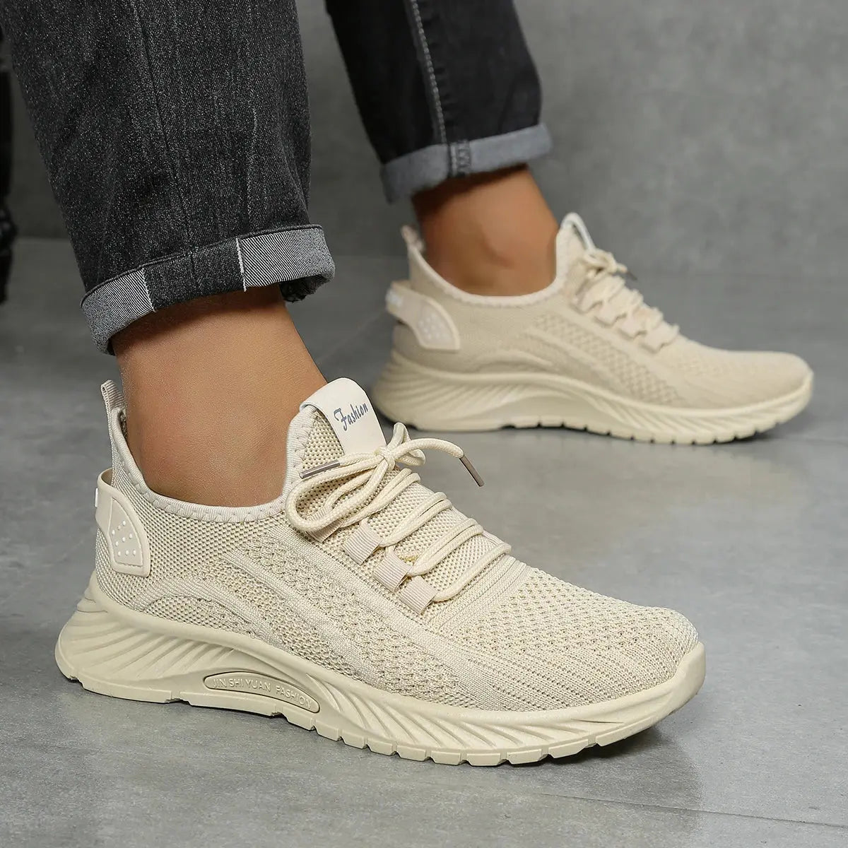 women shoes casual sneaker fall 2025 new fashion leisure sports single shoes wholesale cross-border factory trend fly weaving Soldes-ShopOnline