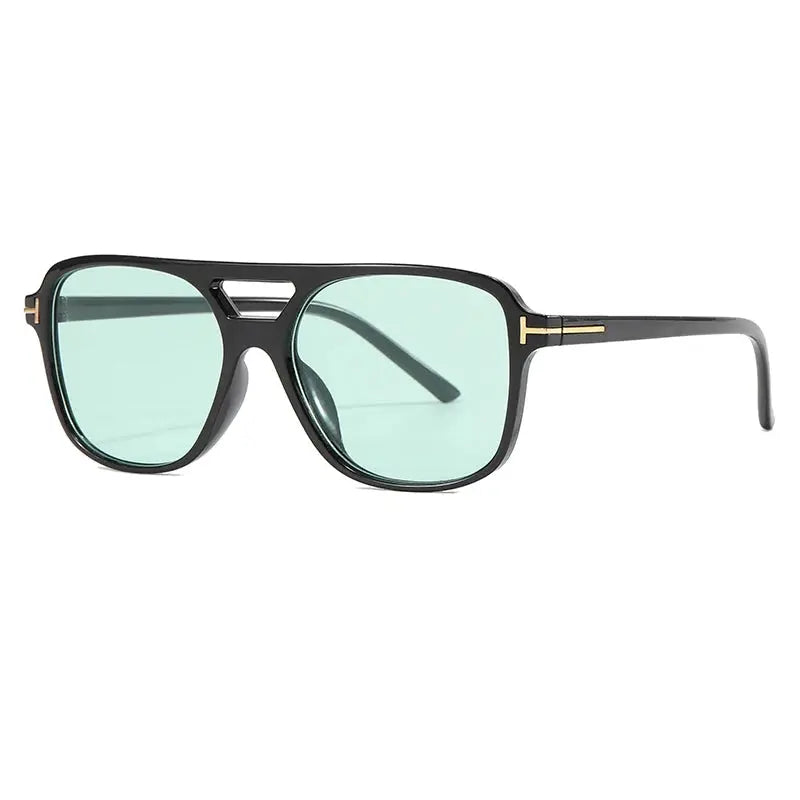 Cyclisme Nouvelle mode Pilote Lunettes de soleil Femmes Double pont Lunettes de soleil surdimensionnées Lunettes ovales Lunettes de soleil classiques Candy Color Design Lunettes à Prix Attractif - Soldes-ShopOnline
