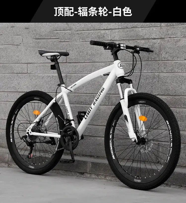 Grylls \ Vélo de montagne léger pour adulte VTT pour Homme à vitesse variable Racing Youth City Sports Car Roadbike Student Bike Off-Road Male Female Stude montagne sentier et route à Prix Attractif - Soldes-ShopOnline