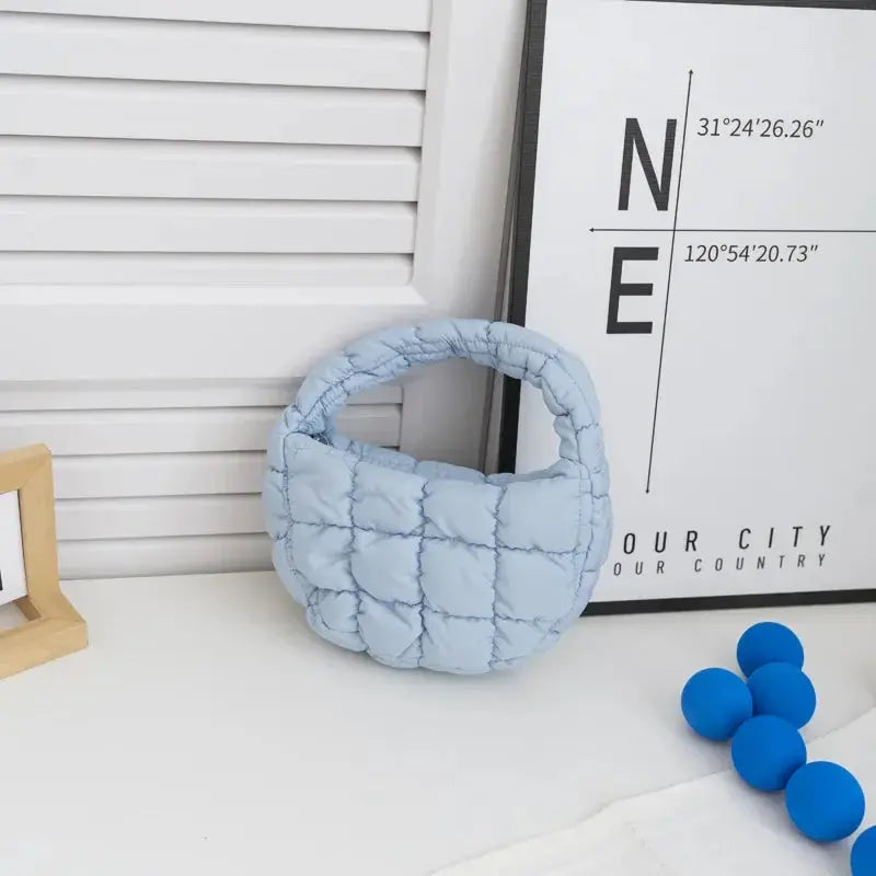 Sacs à bandoulière matelassés à la mode pour femmes Sac à main Mini nuage Sacs plissés Puffer Dumpling Bag Fourre-tout de luxe pour filles - Soldes-ShopOnline