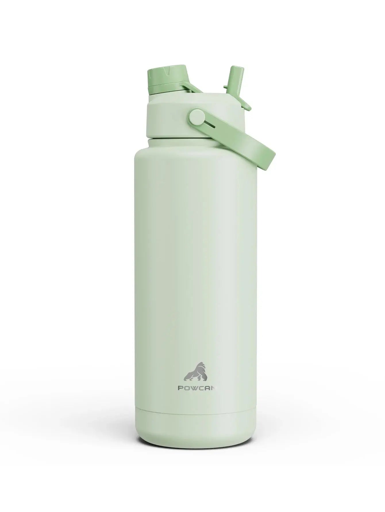 Powcan 40oz double bouche grande capacité thermos en acier inoxydable tasse de sport tasse d’alpinisme sous vide portable étanche à Prix Discount - Soldes-ShopOnline
