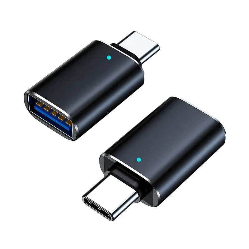 Adaptateur de type C vers USB 3.0 Charge en métal Lumière de lecture de fichier de transmission de données stable pour Iphone Macbook Xiaomi Samsung Connector Android Apple - Soldes-ShopOnline