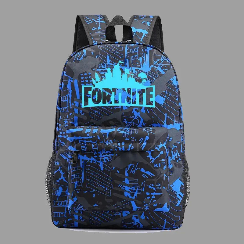 Logo du jeu Fortnite Beau sac à dos Sac à dos de loisirs Petit cadeau sac d’école adolescents collège enfants garçon filles mixte - Soldes-ShopOnline