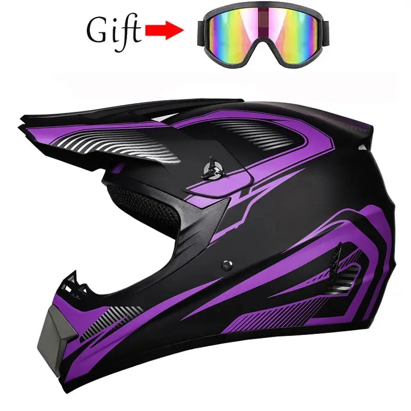 Casque de moto casque hors route pour enfants vélo descente AM DH casque croisé capacete motocross vtt atv Tout terrain casque mixte enfants - Soldes-ShopOnline