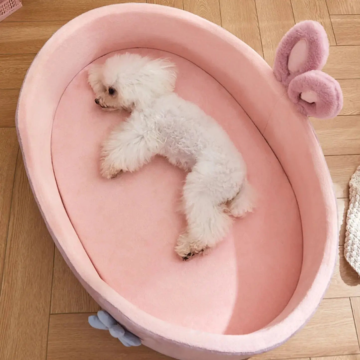 Lit doux pour animaux de compagnie détachable lavable Chien dormir Très doux Confortable Chaud Tapis pour chat Quatre saisons Lits détachables pour animaux de compagnie chic Fournitures - Soldes-ShopOnline