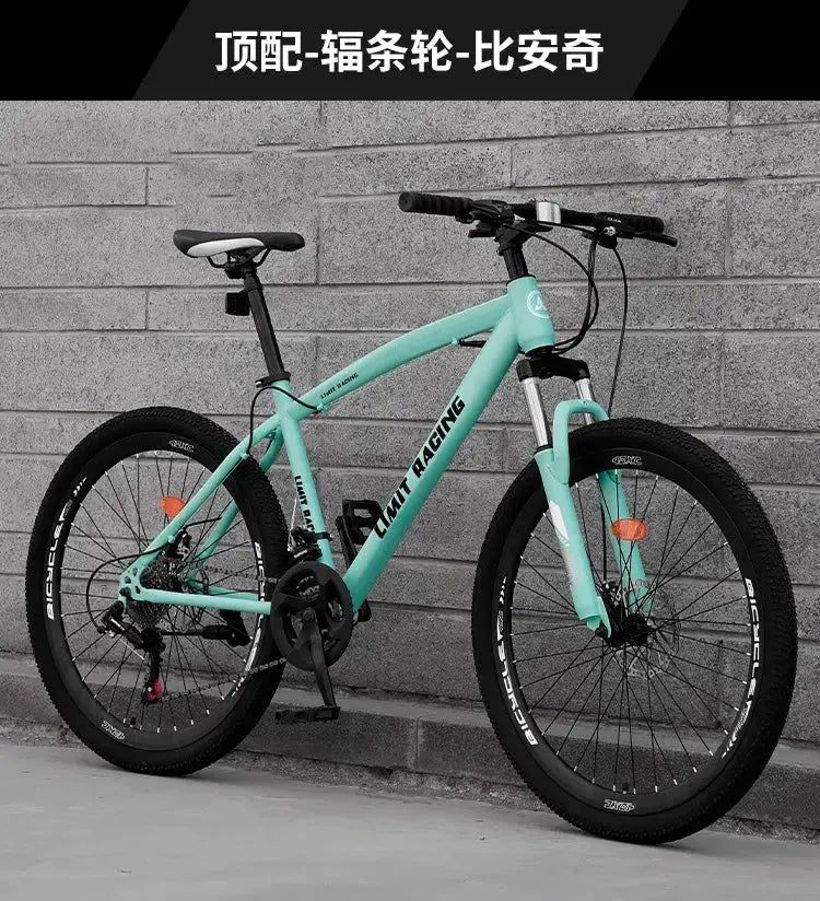 Grylls \ Vélo de montagne léger pour adulte VTT pour Homme à vitesse variable Racing Youth City Sports Car Roadbike Student Bike Off-Road Male Female Stude montagne sentier et route à Prix Attractif - Soldes-ShopOnline