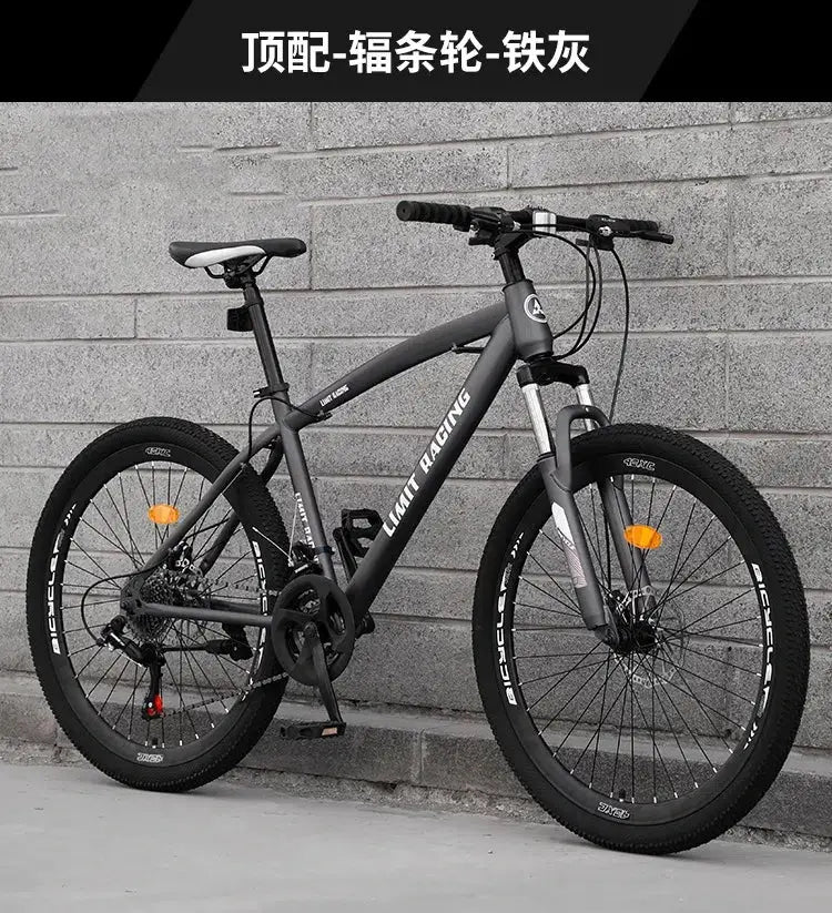 Grylls \ Vélo de montagne léger pour adulte VTT pour Homme à vitesse variable Racing Youth City Sports Car Roadbike Student Bike Off-Road Male Female Stude montagne sentier et route à Prix Attractif - Soldes-ShopOnline