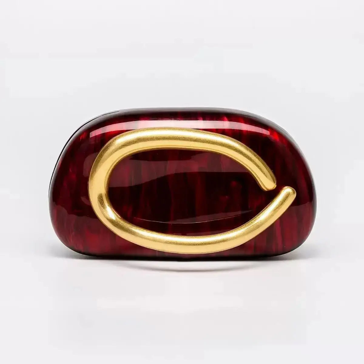 Sac d'embrayage de luxe en acrylique avec fermeture en métal doré Sac à bandoulière de mariage pour femmes Sac à main à bandoulière de soirée élégant chics - Soldes-ShopOnline