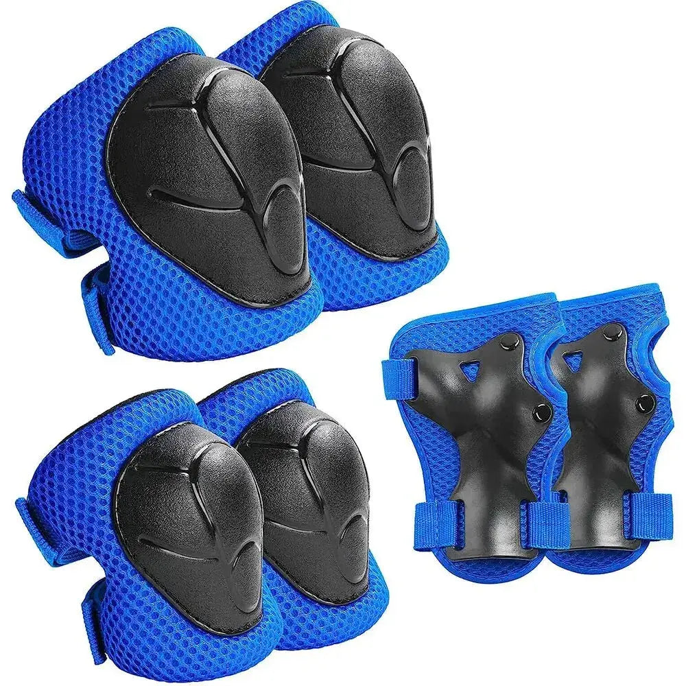 Équipement de protection pour enfants Genouillères et coudières 3 en 1 avec protège-poignet pour le roller Skateboard Cyclisme Patinage Vélo Scooter - Soldes-ShopOnline