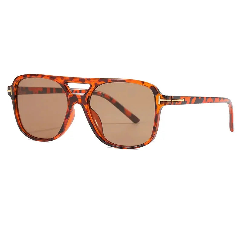 Cyclisme Nouvelle mode Pilote Lunettes de soleil Femmes Double pont Lunettes de soleil surdimensionnées Lunettes ovales Lunettes de soleil classiques Candy Color Design Lunettes à Prix Attractif - Soldes-ShopOnline