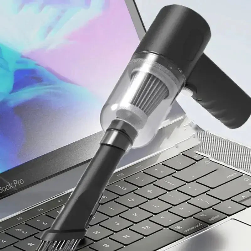Aspirateur de voiture sans fil 9000Pa Charge USB 1200mAh Appareil de nettoyage portable Mini aspirateur humide et sec Ménage Auto - Soldes-ShopOnline