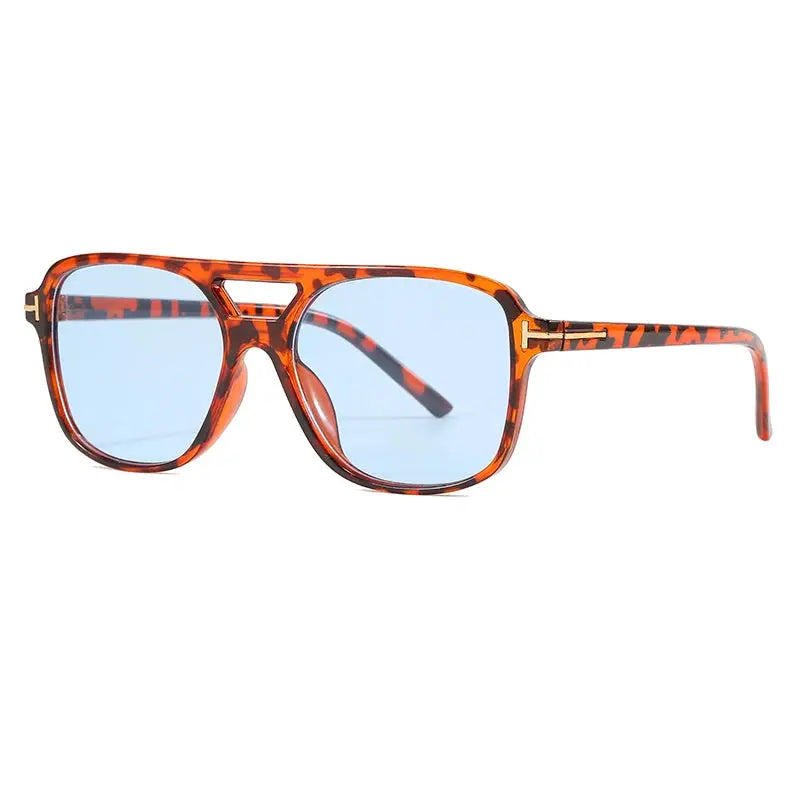 Cyclisme Nouvelle mode Pilote Lunettes de soleil Femmes Double pont Lunettes de soleil surdimensionnées Lunettes ovales Lunettes de soleil classiques Candy Color Design Lunettes à Prix Attractif - Soldes-ShopOnline