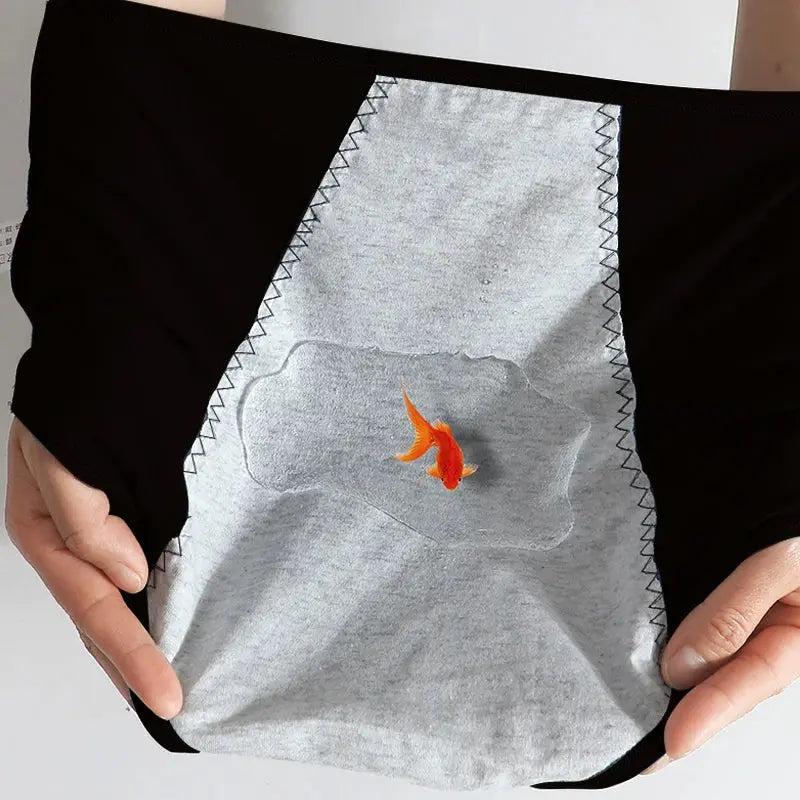 4Pcs Culottes pour femmes Taille haute Culottes menstruels étanches Élargie pour Fille/Femme Coton physiologique Plus Size Slips féminins à Prix Discount 4PCS - Soldes-ShopOnline