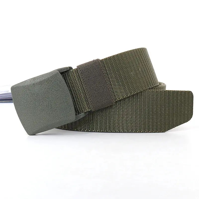 Ceinture pour hommes Armée Militaire Tactique Nylon Ceinture de chasse pour hommes 100/110/120/130/140/150/160cm/ - Soldes-ShopOnline
