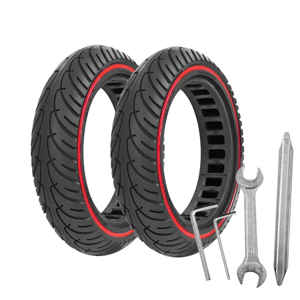 Pneu en nid d'abeille de 8,5 pouces Pneus de sol pour Xiaomi / Pro Scooter électrique e-scooter trottinettes électrique Anti-explosion Amortisseur Roues de secours amortissantes - Soldes-ShopOnline