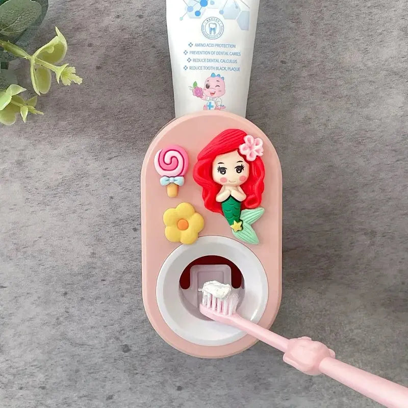 Distributeur de dentifrice Presse-Dentifrice automatique, distributeur de dentifrice, porte-dentifrice, type mur suspendu, pas de poinçonnage garçon et fille à Prix Discount - Soldes-ShopOnline