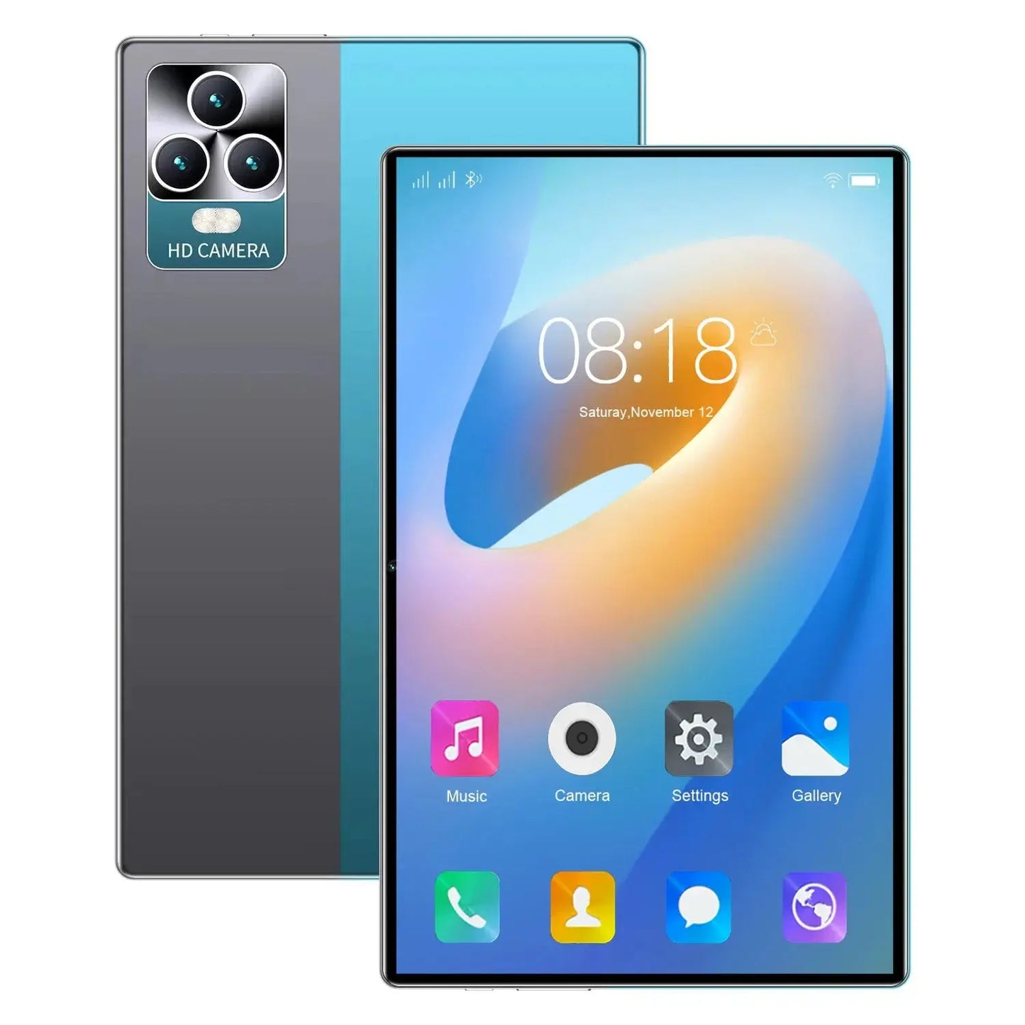 Tablette Pro14 11,6 pouces Android 13 10 Core Processeur 16 Go de RAM 1 To ROM WiFi Bluetooth 1 To Développer l'affichage IPS Full HD 12000mAh mixte - Soldes-ShopOnline