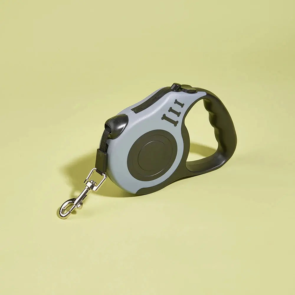 Laisse de chien pour petits chiens/ Chat Automatique Rétractable Durable Nylon Laisse Chiot Voyage en plein air Randonnée Randonnée Traction Corde 3M 5M - Soldes-ShopOnline