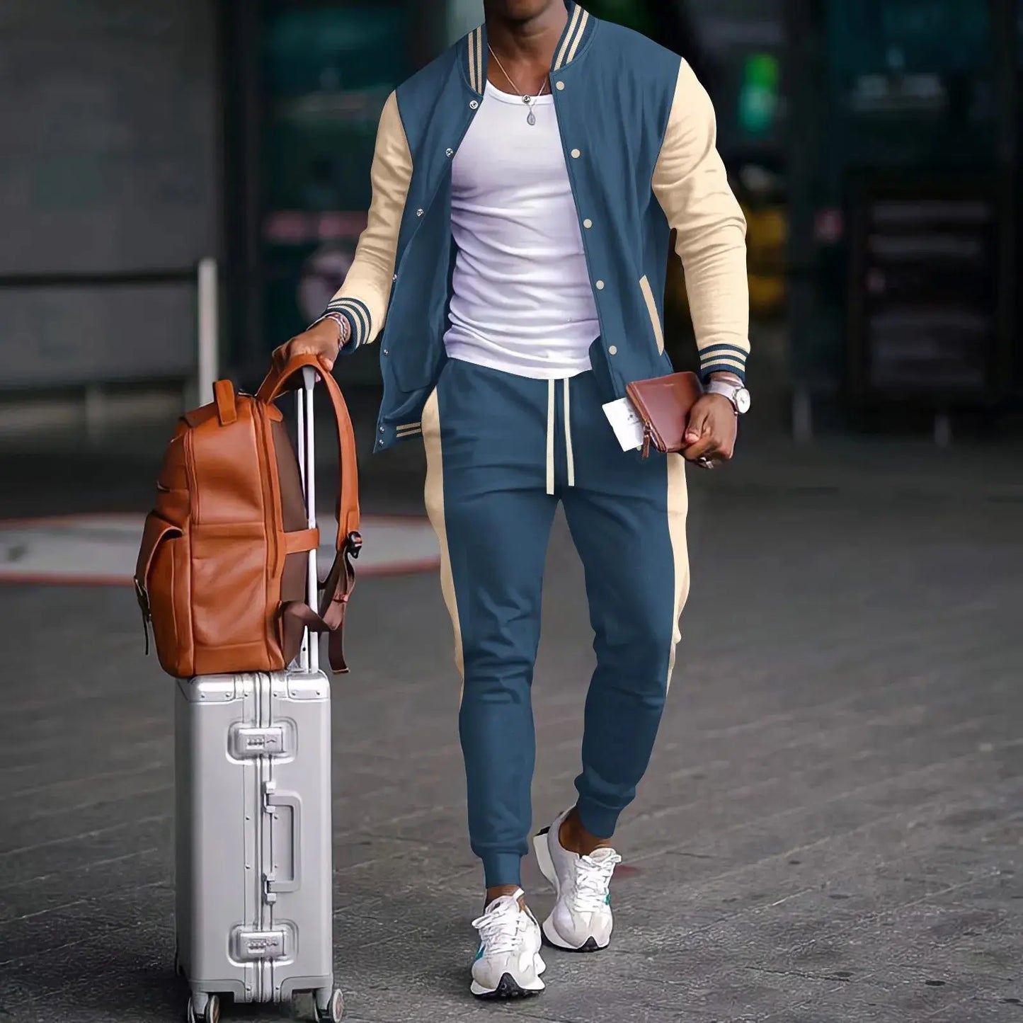 2025 nouvel uniforme de baseball de printemps et d’automne pour hommes avec veste cardigan à bouton pour jeunes de loisirs tenue décontractée pour homme garçon idée de cadeau à Prix Discount - Soldes-ShopOnline