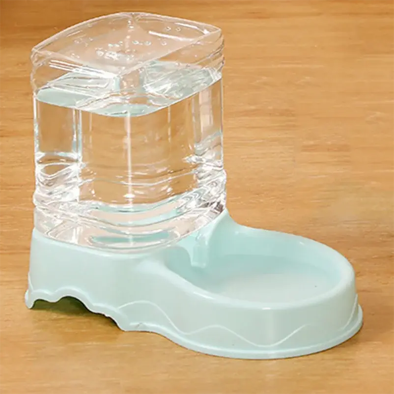 Mangeoire automatique pour animaux de compagnie Bol à boire pour chat Bol pour chat Grande capacité Bol pour chien 3.8L seau de stockage de nourriture combiné Fournitures pour animaux de compagnie - Soldes-ShopOnline