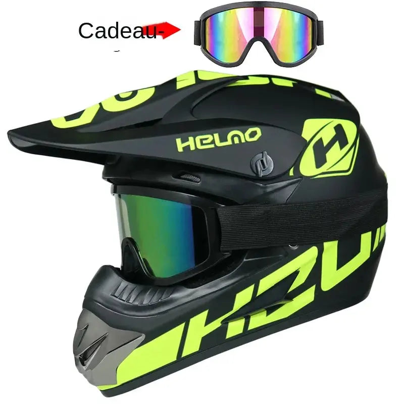Casque de moto casque hors route pour enfants vélo descente AM DH casque croisé capacete motocross vtt atv Tout terrain casque mixte enfants - Soldes-ShopOnline